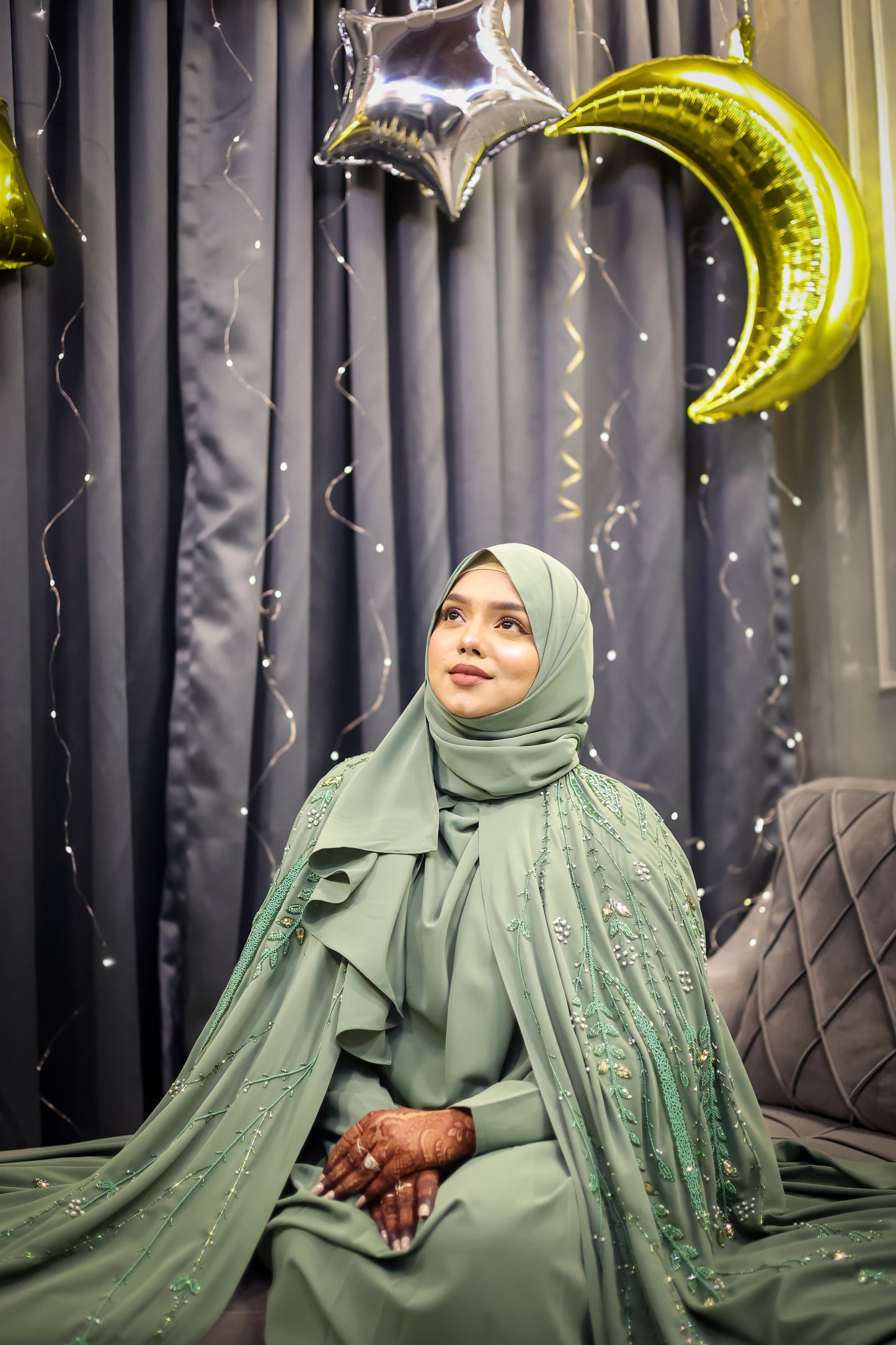 Sultana Sage Abaya
(Orders to be placed only on Instagram)