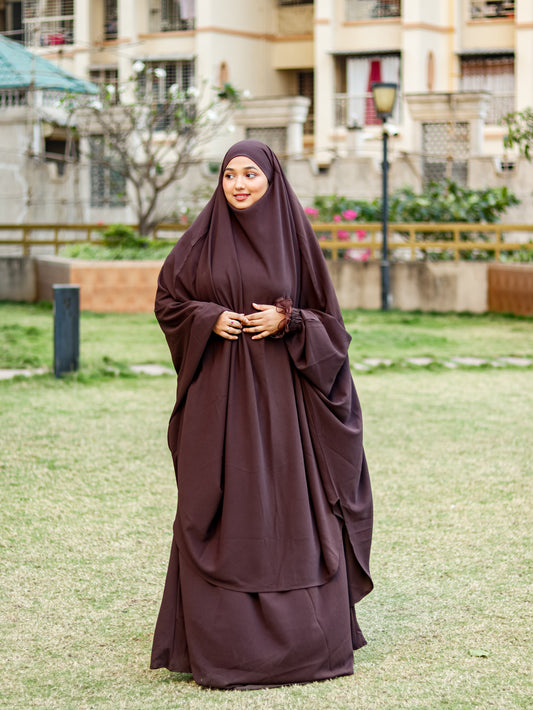 Cinnamon Swirl Jilbab set